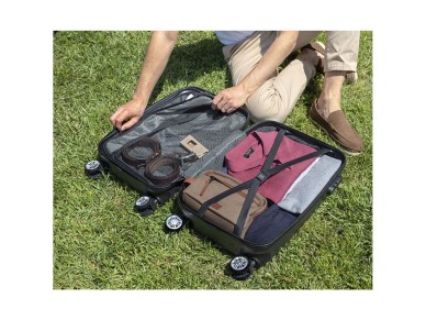 Set de maletas 3 piezas negro upfly 53cm,63c y,31cm 1200497 numada