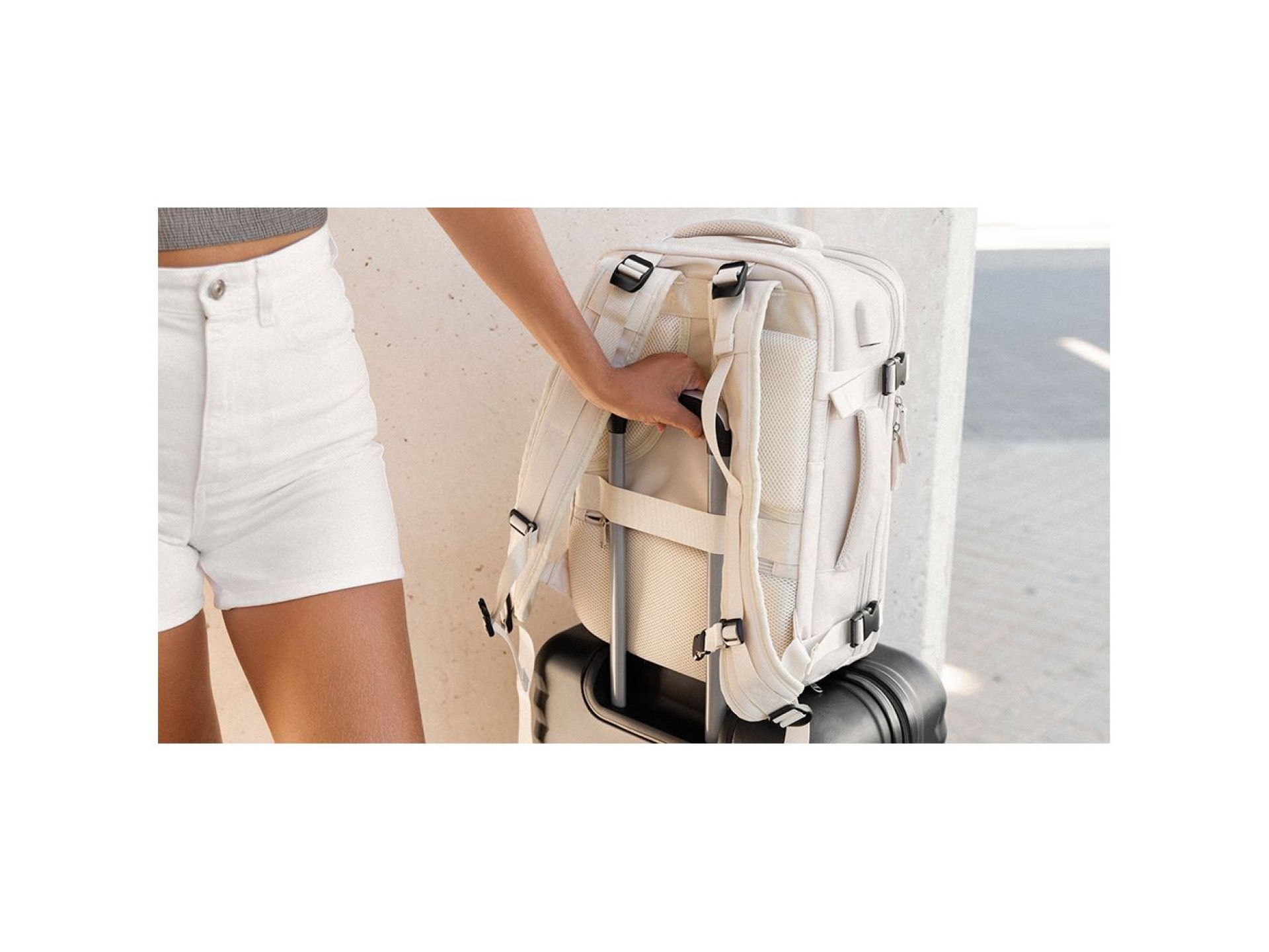 Mochila de 20 l explorer backpack b40 40 x 25 x 20 cm beige