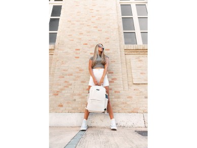 20 l beige explorer backpack b40 40 x 25 x 20 cm