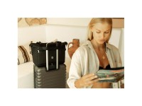 Bolsa de avion negra 25 - 35 l