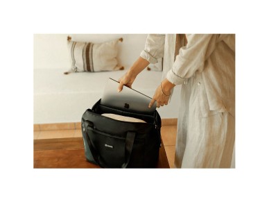 Black plane bag 25 - 35 l