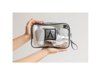 Toiletry bag with bottles 200 x 65 x 135 mm
