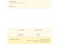 Toiletry bag with bottles 200 x 65 x 135 mm