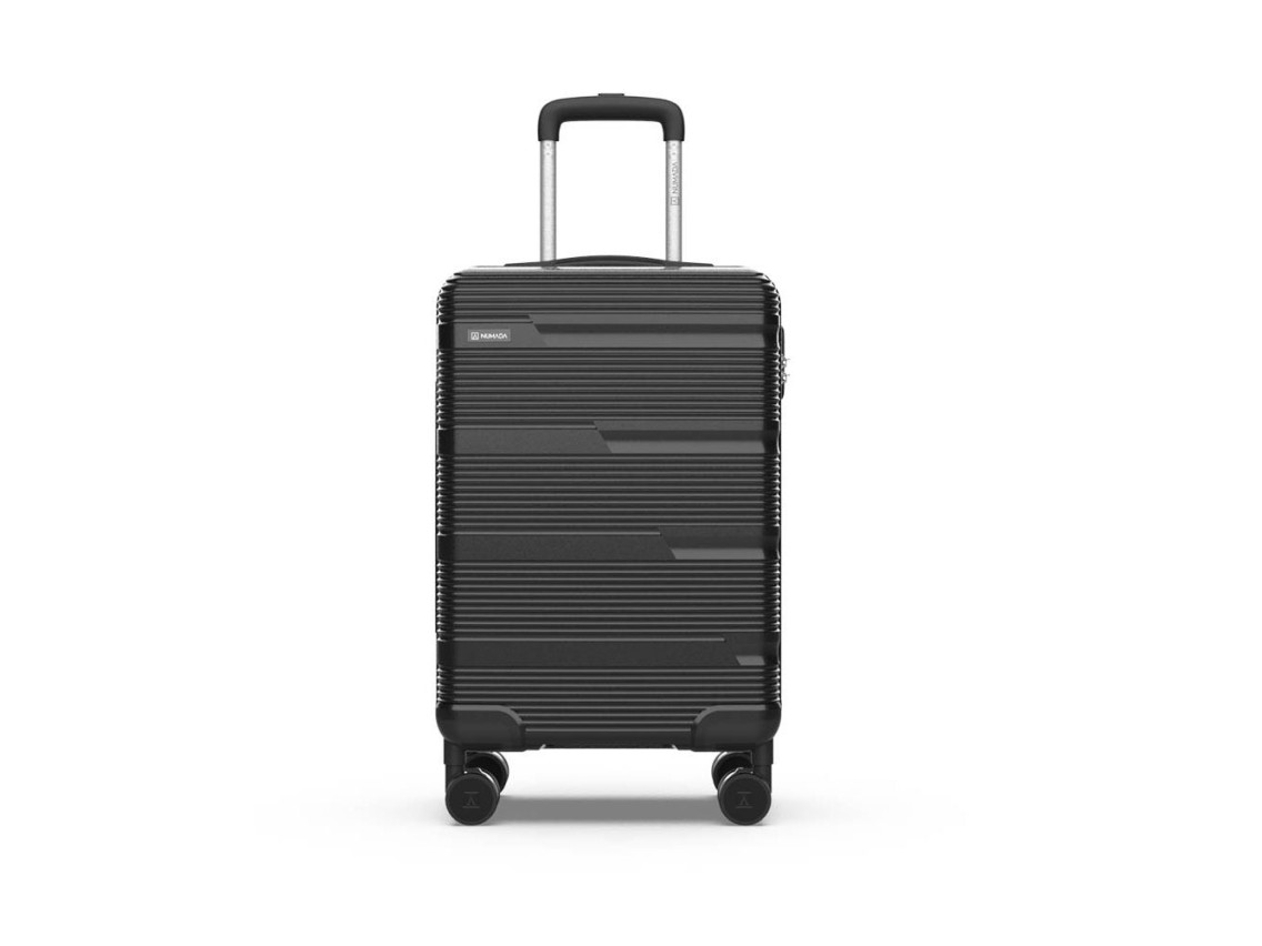 Black plane suitcase,55 x 20 x 40 cm