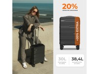 Maleta avion negra, 55 x 20 x 40 cm Maleta avion negra, 55 x 20 x 40 cm