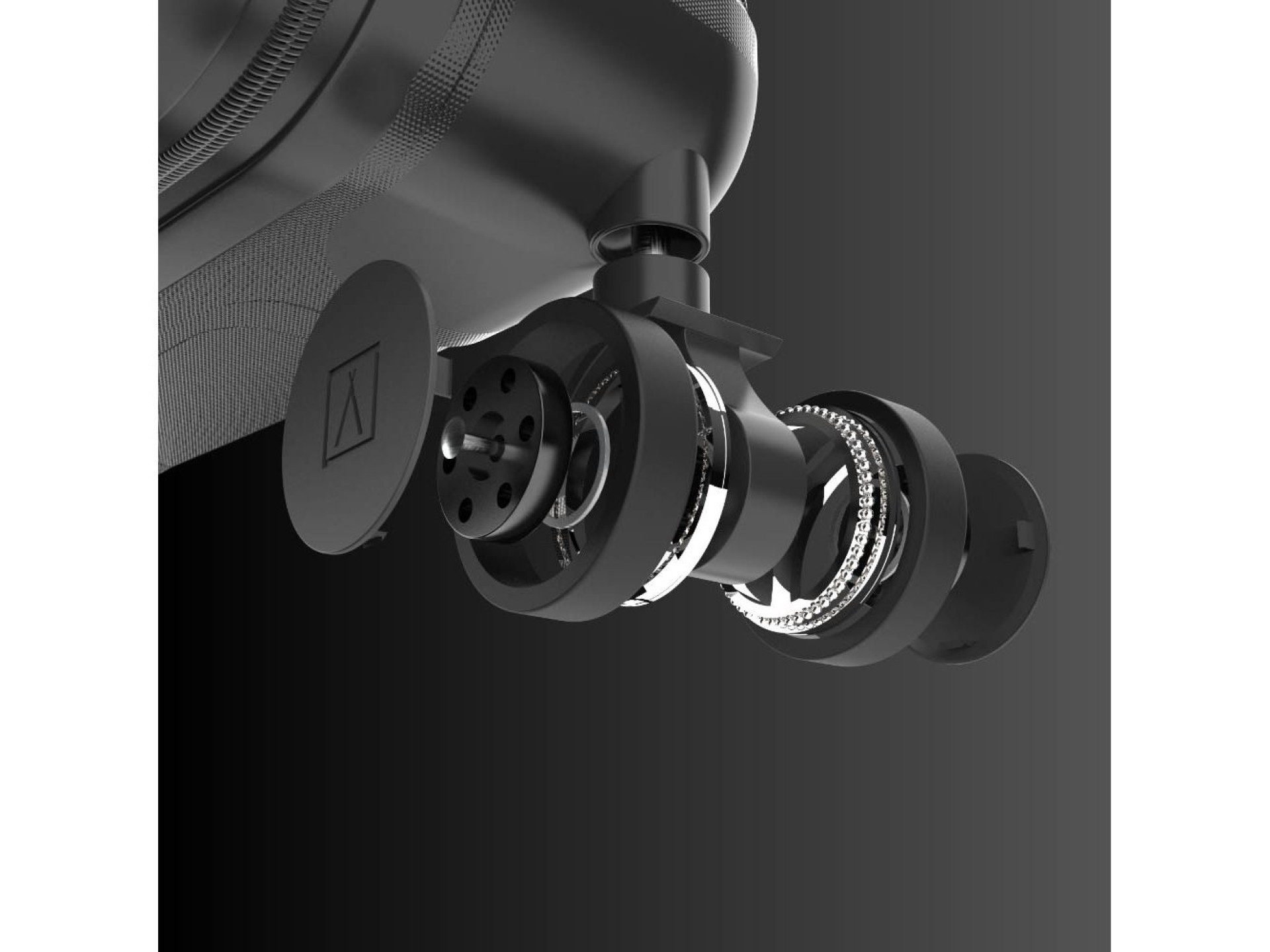 Set de maletas 3 piezas negro, 12", 20" y 24"