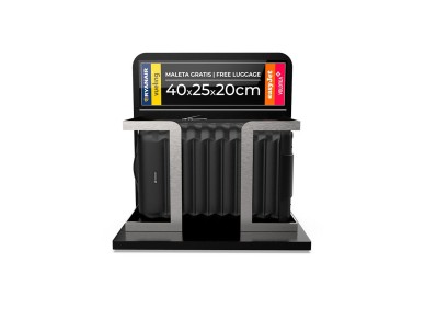 Maleta de cabina upfly underseat xxs negro 25 x 20 x 40 cm Maleta de cabina upfly underseat xxs negro 25 x 20 x 40 cm