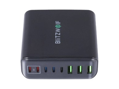 Wall charger Blitzwolf BW-S26 250W (black)