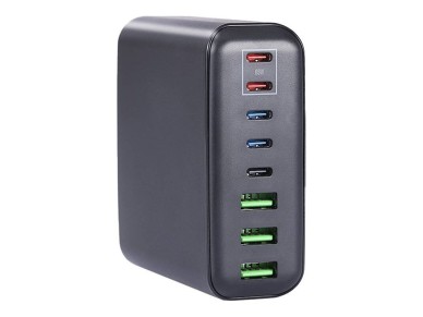 Wall charger Blitzwolf BW-S26 250W (black)