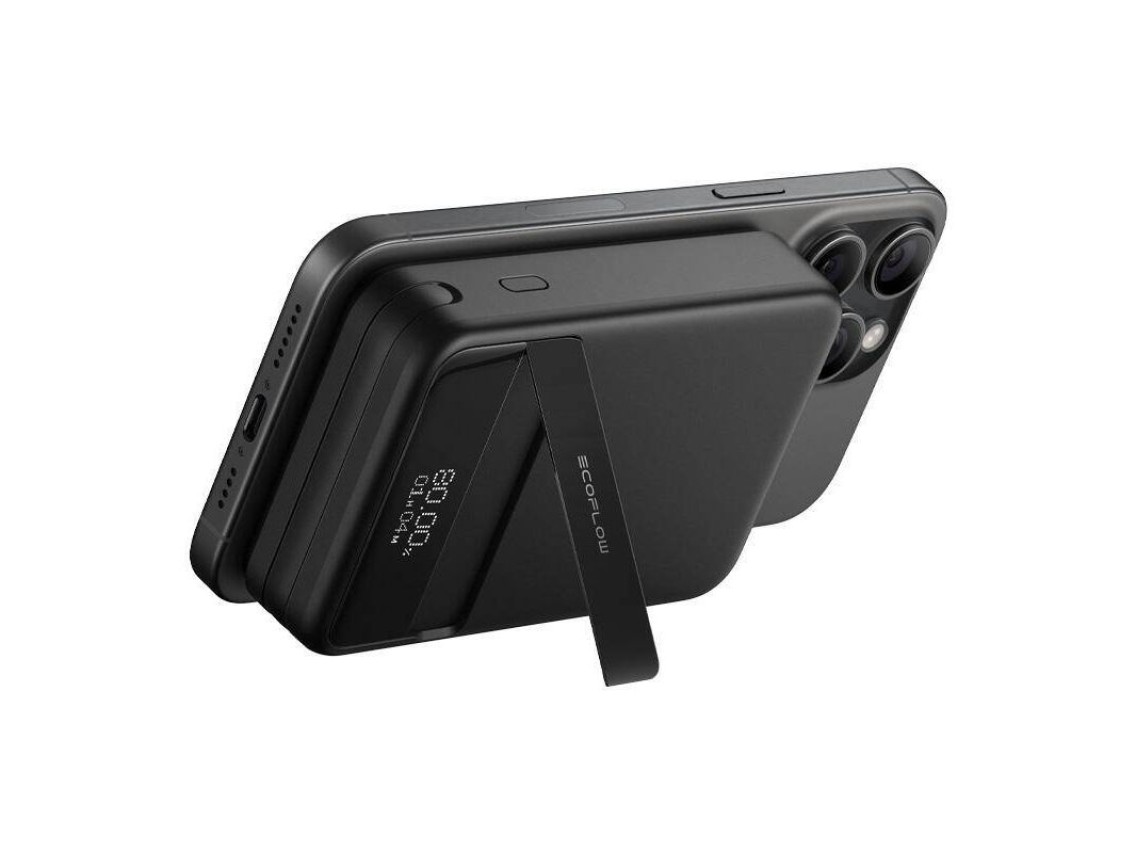 Banco de energ�a magn�tico EcoFlow RAPID, 10000 mAh, (negro).