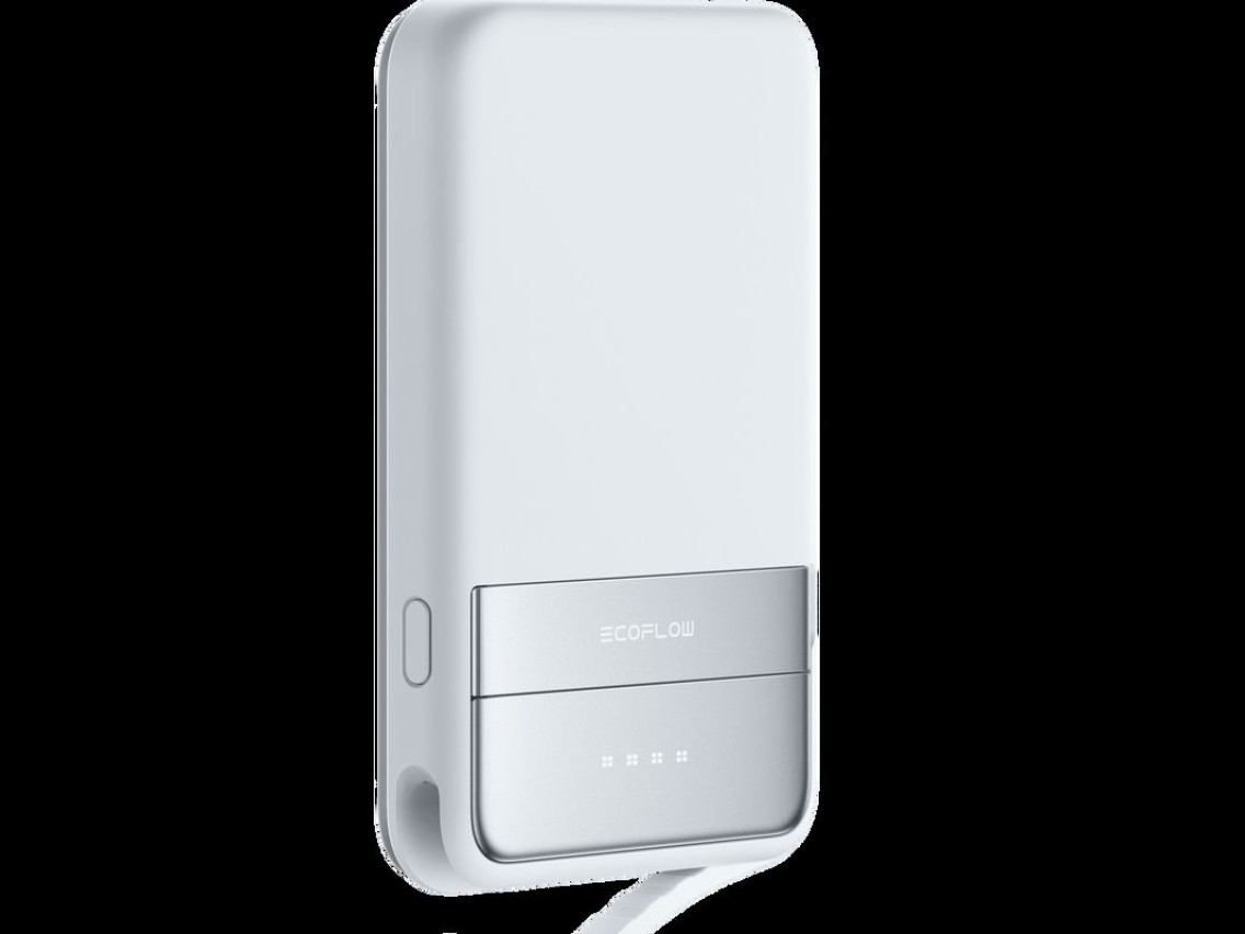Banco de energía magnético EcoFlow RAPID, 5000 mAh, (azul).