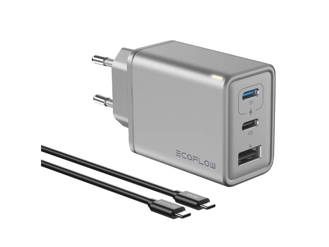 Cargador EcoFlow RAPID de 65 W de GaN