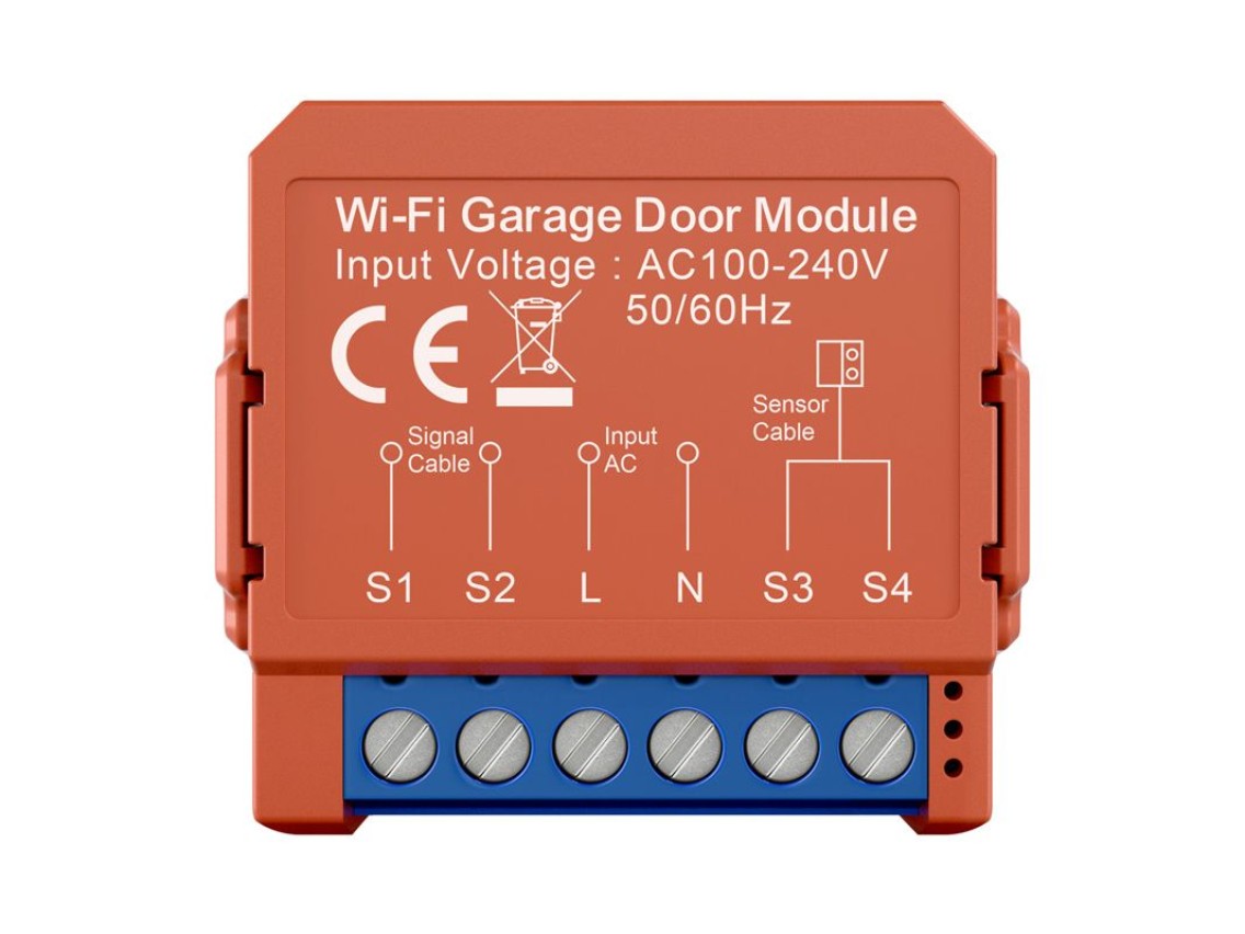 Módulo de porta de garagem inteligente Avatto GDS16 com Wi-Fi