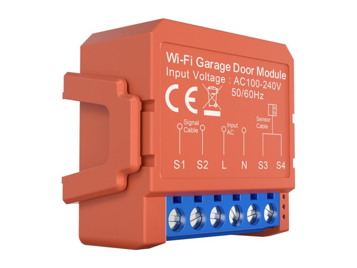 Módulo de porta de garagem inteligente Avatto GDS16 com Wi-Fi