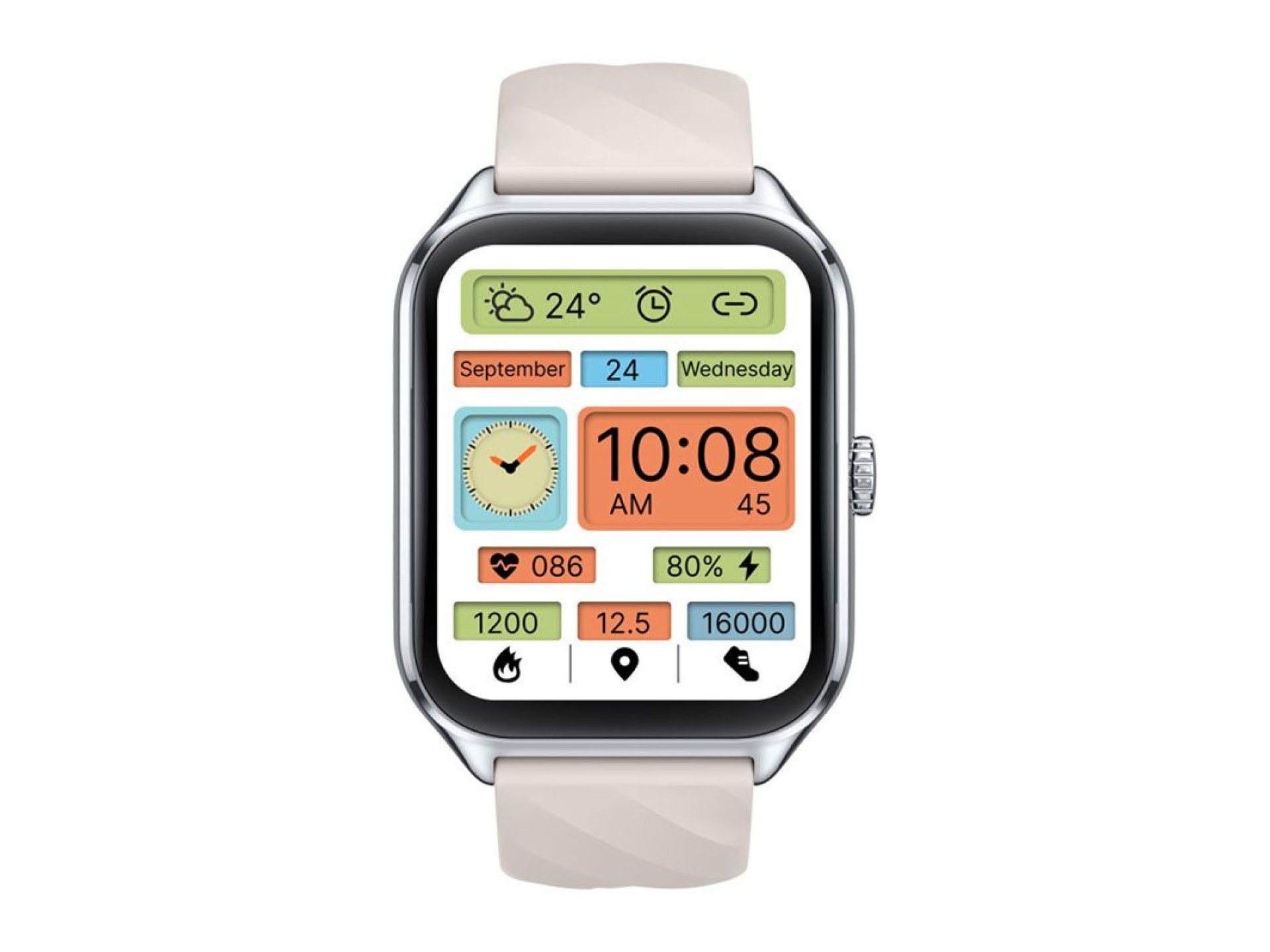 Reloj inteligente Zeblaze GTS 4 (plateado)