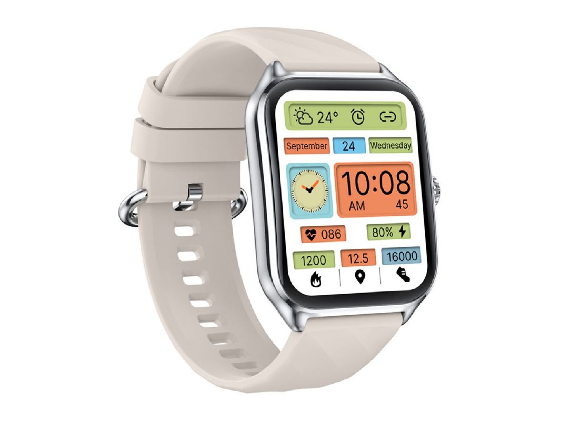 Reloj inteligente Zeblaze GTS 4 (plateado)