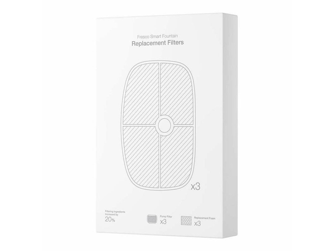Filtros de repuesto + Esponja + Bomba adhesiva Petoneer (3 uds.)