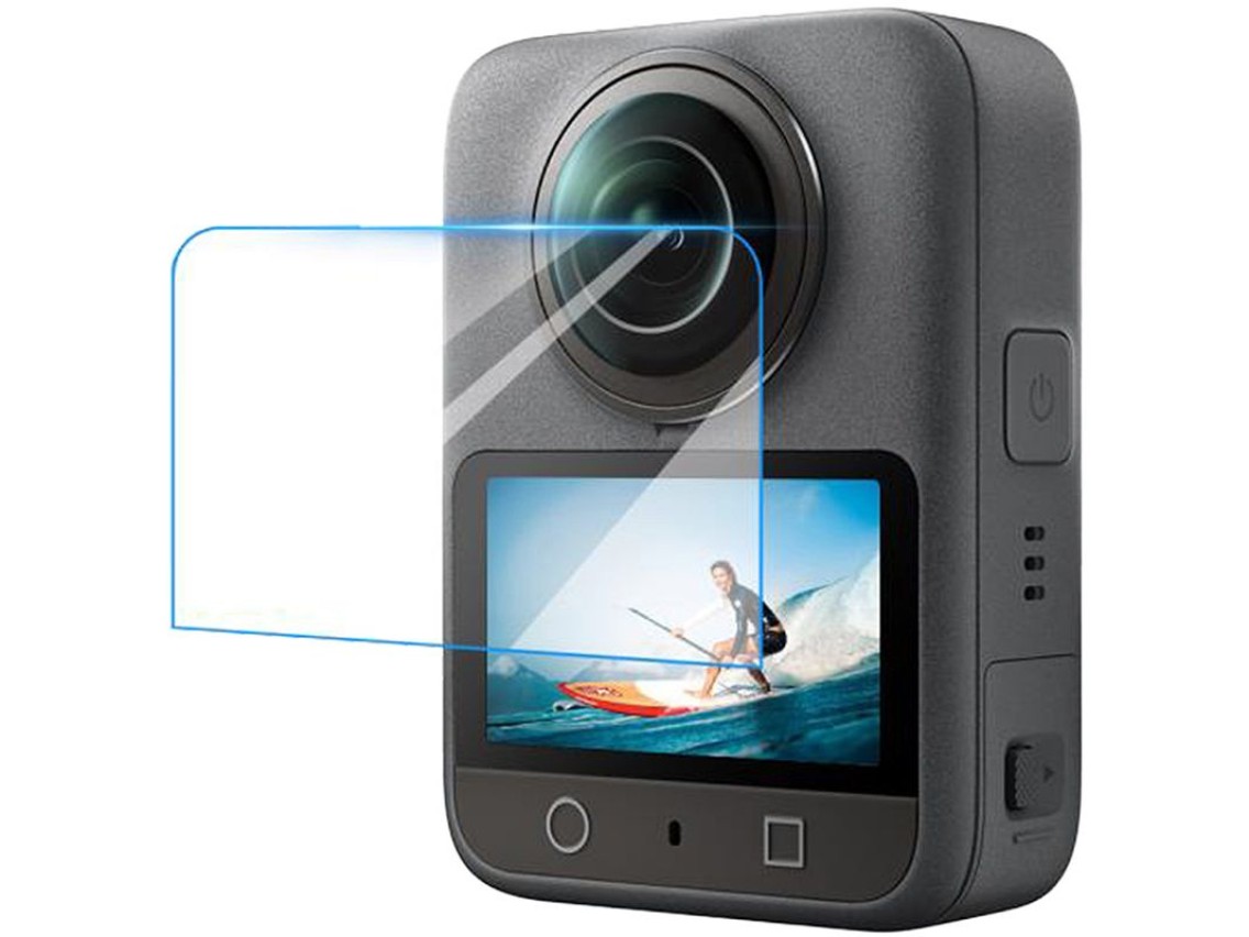 Puluz de vidrio templado para DJI Osmo 360 (transparente)