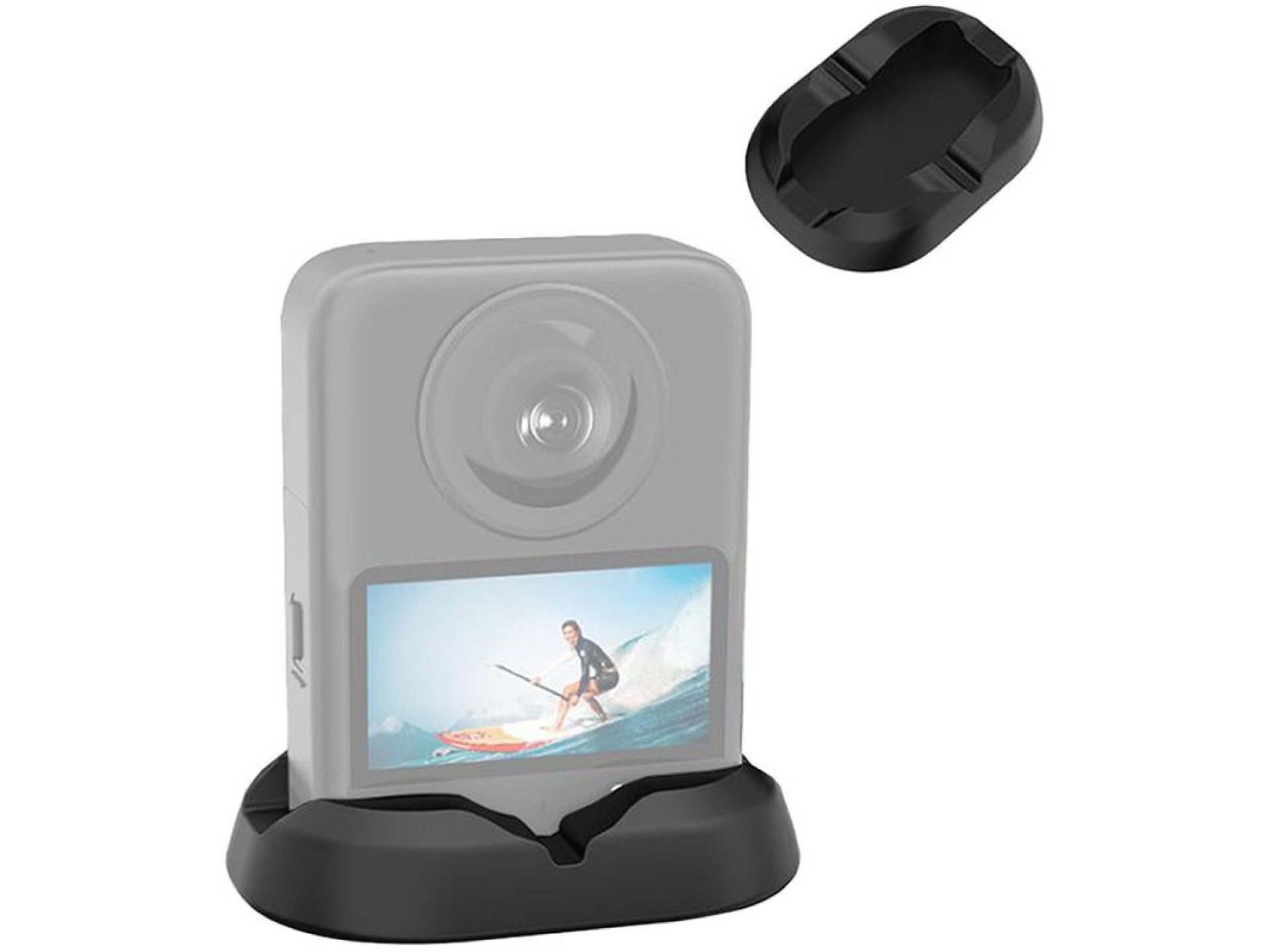 PULUZ DJI Osmo 360 silicone stand (black)