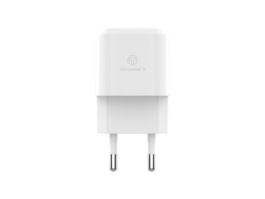 Techancy 30w Usb C Pd Charger White TA2811, Adapt Pd Fast Charging Cable, Compatible with Android/Ap