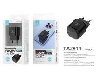 Techancy Carregador Pd 30w Usb C Preto TA2811, Cabo De Carregamento Rápido Adapt Pd, Compatível Com Techancy Carregador Pd 30w Usb C Preto TA2811, Cabo De Carregamento Rápido Adapt Pd, Compatível Com