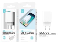 Techancy Carregador Qc3.0 18w Branco TA2779,Compatível Com Samsung,Xiaomi,Huawei Etc,Carregamento Rá Techancy Carregador Qc3.0 18w Branco TA2779,Compatível Com Samsung,Xiaomi,Huawei Etc,Carregamento Rá