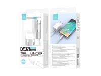 Techancy Carregador De Telemóvel De 20 W Branco TA2816, Carregamento Rápido Usb-C Pd Gan, Conjunto D Techancy Carregador De Telemóvel De 20 W Branco TA2816, Carregamento Rápido Usb-C Pd Gan, Conjunto D