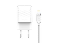 Techancy Carregador De Telem�vel De 20 W Branco TA2816, Carregamento R�pido Usb-C Pd Gan, Conjunto D