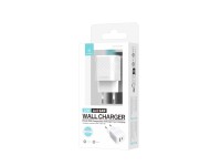 Techancy 33W USB-C PD Wall Charger White TA2817, Dual Port A+C Fast Charging Adapter for GaN.