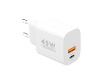 Techancy TA2820 USB-A+USB-C Charger, 45W PD, Dual Output, Portable Design, Compatible with Multiple Techancy TA2820 USB-A+USB-C Charger, 45W PD, Dual Output, Portable Design, Compatible with Multiple