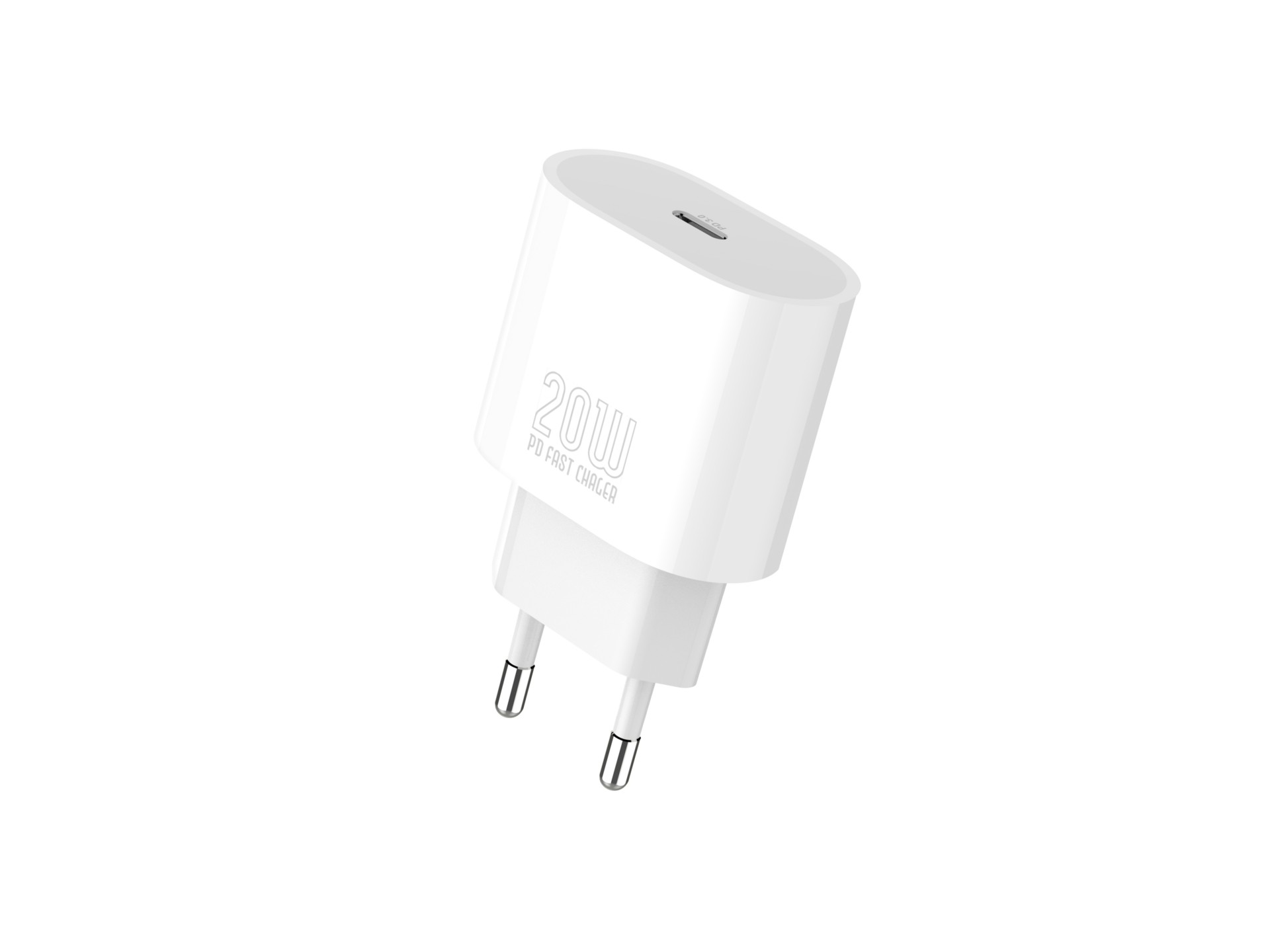 Techancy Carregador TA2823 PD3.0 20W USB-C Adaptador de Carga Rapida Compativel com iPhone Samsung H