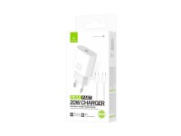 Techancy Carregador TA2824 PD3.0 20W com Cabo USB-C para USB-C Compativel com Tablets Portateis Tele Techancy Carregador TA2824 PD3.0 20W com Cabo USB-C para USB-C Compativel com Tablets Portateis Tele