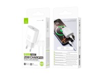 Techancy Carregador TA2824 PD3.0 20W com Cabo USB-C para USB-C Compativel com Tablets Portateis Tele Techancy Carregador TA2824 PD3.0 20W com Cabo USB-C para USB-C Compativel com Tablets Portateis Tele