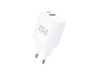Cargador Techancy TA2825 PD3.0 de 20 W con dos puertos USB-C y USB-A, compatible con varios tel�fono