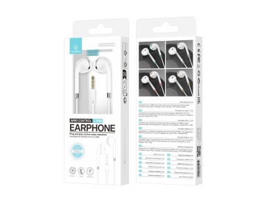 Auriculares con cable Techancy TD8023, conector de 3,5 mm, control intraaural, micrófono HD, ca Auriculares con cable Techancy TD8023, conector de 3,5 mm, control intraaural, micrófono HD, ca