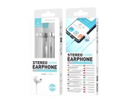 Techancy Auricular Com Fio Branco TD8044, 3,5 Mm Para Conversação Com Microfone, Compatível Com Som Techancy Auricular Com Fio Branco TD8044, 3,5 Mm Para Conversação Com Microfone, Compatível Com Som