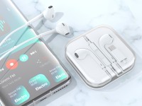 Techancy Auricular Estéreo Com Fios Branco 1,2 M TD8063, Chip Dsp Tipo C Compatível Com Samsung/Huaw Techancy Auricular Estéreo Com Fios Branco 1,2 M TD8063, Chip Dsp Tipo C Compatível Com Samsung/Huaw