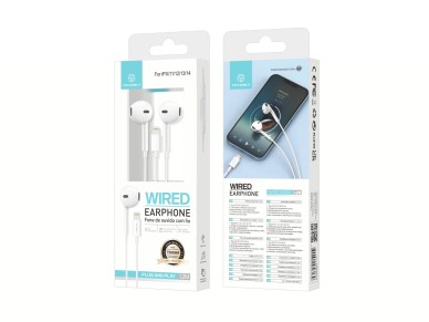 Techancy TD8084 Wired Headset, Plug and Play, IP8/X/11-14 Compatible, 1.2 Meters, Stereo, Voice Call Techancy TD8084 Wired Headset, Plug and Play, IP8/X/11-14 Compatible, 1.2 Meters, Stereo, Voice Call