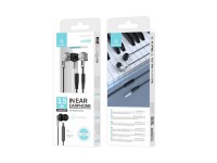 Auriculares intraaurales Techancy TD8088 negros, alcance de 1,2 metros, conector de 3,5 mm, micrófon Auriculares intraaurales Techancy TD8088 negros, alcance de 1,2 metros, conector de 3,5 mm, micrófon