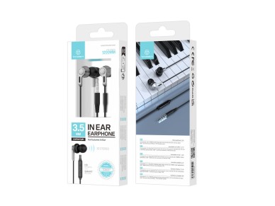 Auriculares intraaurales Techancy TD8088 negros, alcance de 1,2 metros, conector de 3,5 mm, micrófon Auriculares intraaurales Techancy TD8088 negros, alcance de 1,2 metros, conector de 3,5 mm, micrófon