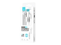 Techancy TD8090 White Metal Stereo Headphones, DSP/Type-C Port Compatible with Samsung/Huawei/Xiaomi