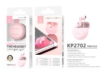 Techancy Auscultadores Sem Fios Pink KP2702, Ligação Estéreo Sem Fios De 10 M, Reprodução De Música Techancy Auscultadores Sem Fios Pink KP2702, Ligação Estéreo Sem Fios De 10 M, Reprodução De Música