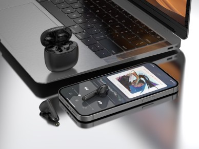 Auriculares inalámbricos Techancy KP2709 TWS 5.3" con Bluetooth, puerto tipo C, alcance de 10 m