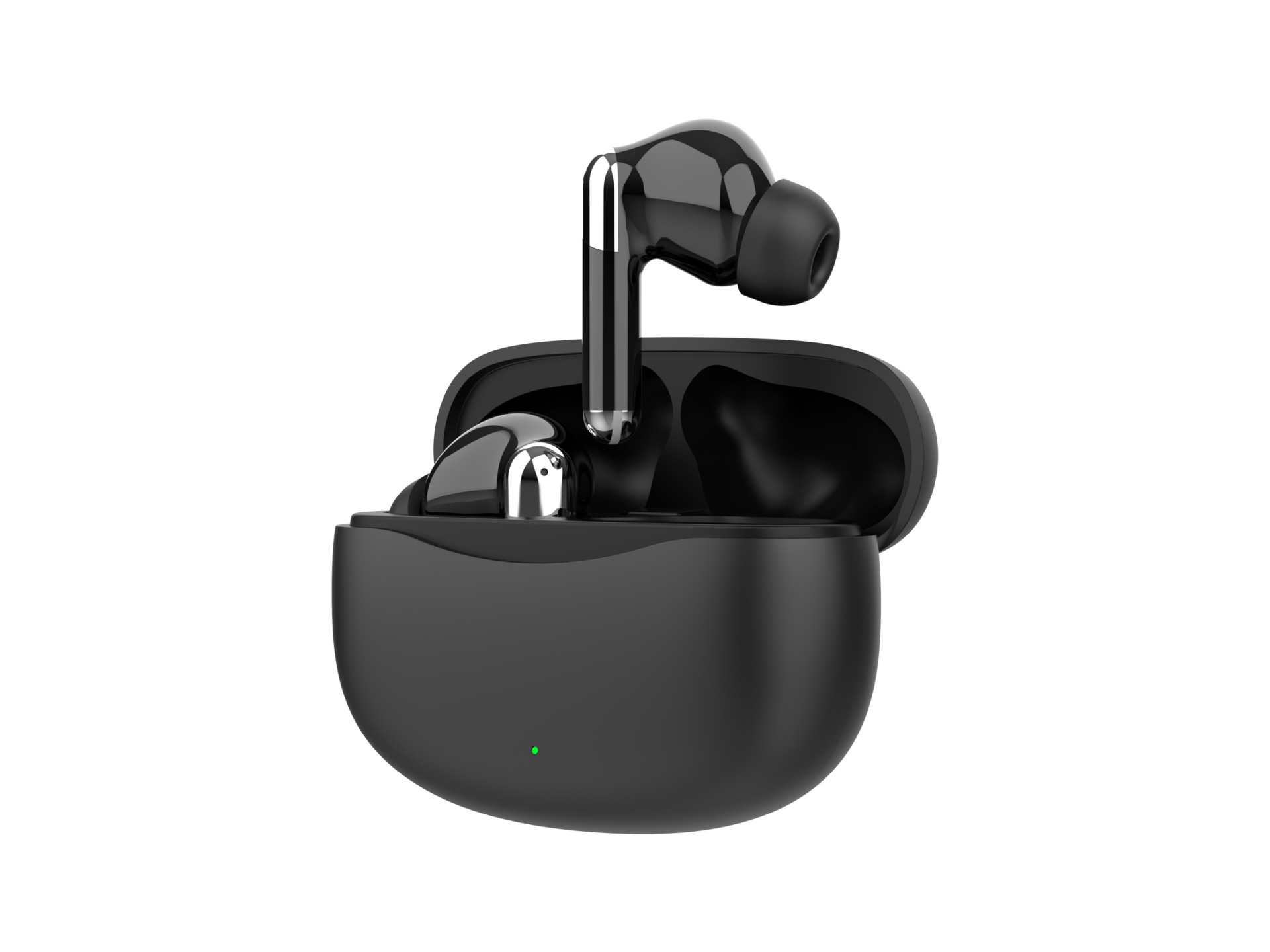 Techancy KP2712 TWS Wireless 5.4 Bluetooth Headset Type C Port 15m Distance 4h Talk Music Charging C