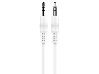 Techancy Cabo De �udio De 3,5 Mm Branco  TL7274, 1 Metro, Para Colunas, Computadores, Autom�veis, Au