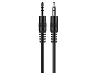 Cable de audio Techancy de 3,5 mm, negro TL7274, 2 metros, para altavoces, ordenadores, coches, auri