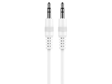 Cable de audio Techancy de 3,5 mm, blanco TL7274, 2 metros, para altavoces, ordenadores, coches, aur