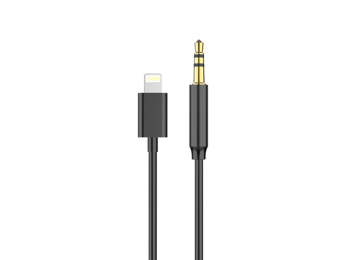 Cable Lightning a AUX de 3,5 mm Techancy TL7327, longitud de 1 m, ideal para audio de coche, audio d