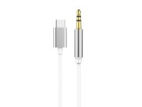 Techancy Cabo De �udio Aux TL7329, Tipo-C Para 3.5mm, 1m, Para �udio Automotivo E Fones, Som De Qual