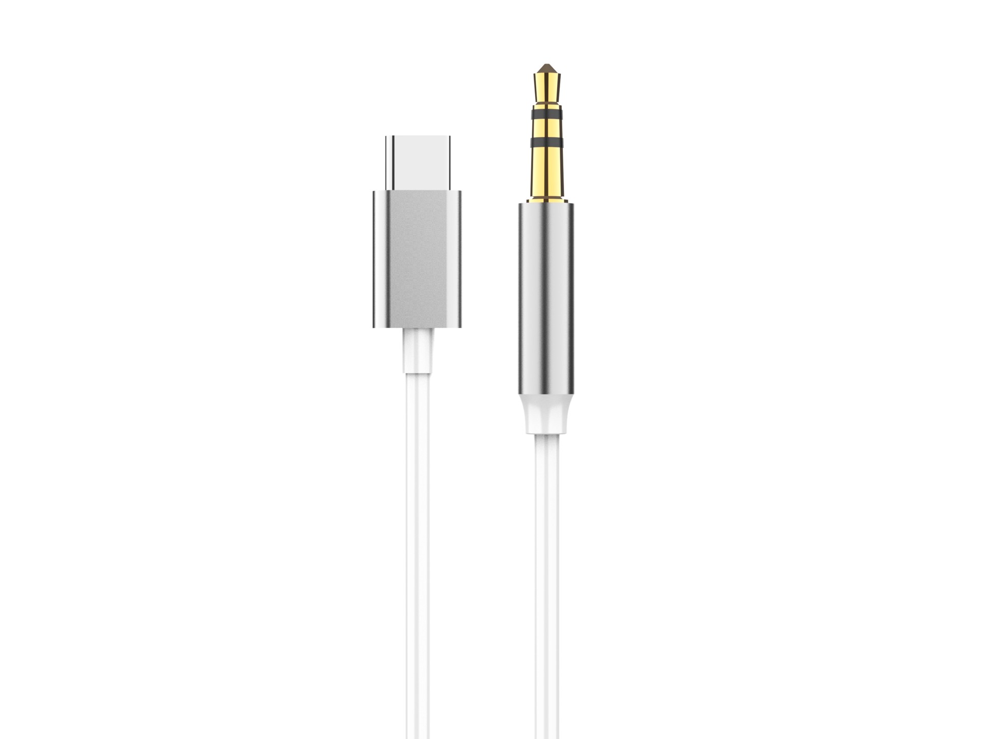 Techancy Cabo De Áudio Aux TL7329, Tipo-C Para 3.5mm, 1m, Para Áudio Automotivo E Fones, Som De Qual
